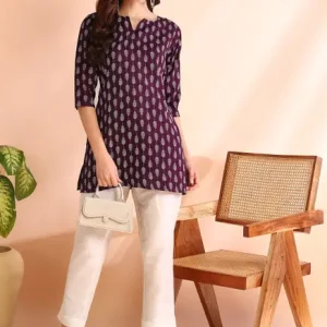 Slim striped pocket shirt